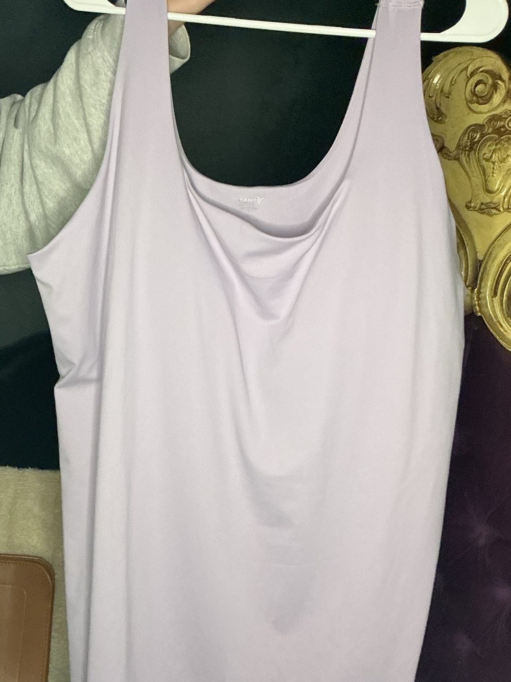 Old Navy plus active Light Lavender Tank Mini Dress